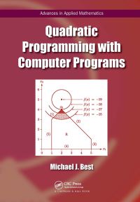 Book Cover for Quadratic Programming With Computer Programs by Michael J Best