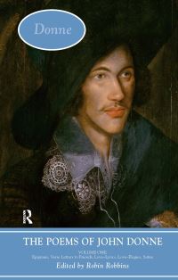Book Cover for The Poems of John Donne. Volume 1 by John Donne