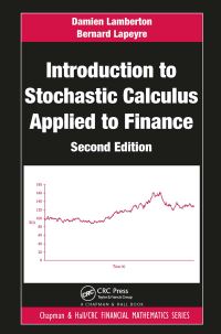 Book Cover for Introduction to Stochastic Calculus Applied to Finance by Damien Lamberton, Bernard Lapeyre