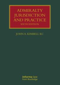 Book Cover for Admiralty Jurisdiction and Practice by John A Kimbell
