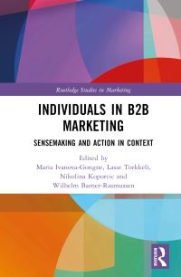 Book Cover for Individuals in B2B Marketing by Maria IvanovaGongne, Lasse Torkkeli, Nikolina Koporcic, Wilhelm BarnerRasmussen
