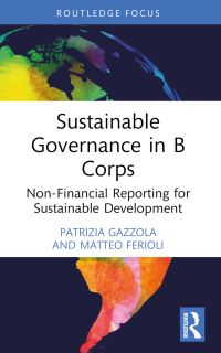 Book Cover for Sustainable Governance in B Corps by Patrizia Gazzola, Matteo Ferioli