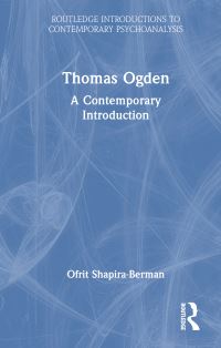 Book Cover for Thomas Ogden by Ofrit ShapiraBerman