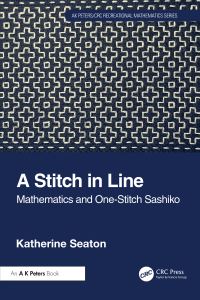 Book Cover for A Stitch in Line by Katherine Seaton