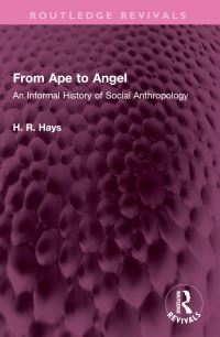 Book Cover for From Ape to Angel by H R Hays