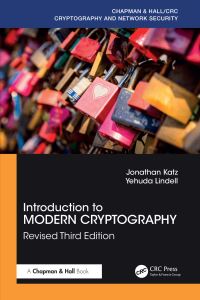 Book Cover for Introduction to Modern Cryptography by Jonathan Katz, Yehuda Lindell