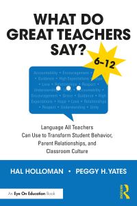 Book Cover for What Do Great Teachers Say? by Hal Holloman, Peggy H Yates