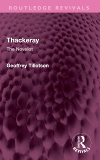 Book Cover for Thackeray by Geoffrey Tillotson