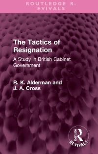 Book Cover for The Tactics of Resignation by R K Alderman, J A Cross