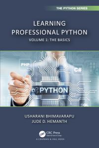 Book Cover for Learning Professional Python Volume 1 by Usharani Bhimavarapu, D Jude Hemanth