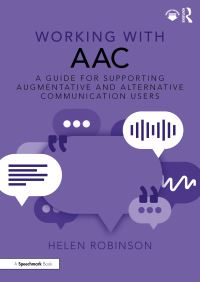 Book Cover for Working With AAC by Helen Robinson