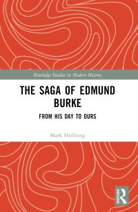Book Cover for The Saga of Edmund Burke by Mark Hulliung