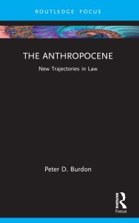 Book Cover for The Anthropocene by Peter Burdon