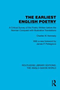 Book Cover for The Earliest English Poetry by Charles W Kennedy