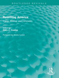 Book Cover for Resettling America by Gary Coates