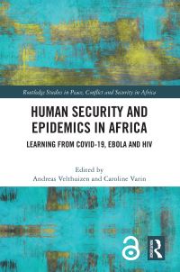 Book Cover for Human Security and Epidemics in Africa by Andreas Gerhardus Velthuizen, Caroline Varin