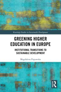 Book Cover for Greening Higher Education in Europe by Magdalena Popowska