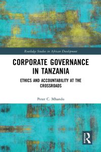 Book Cover for Corporate Governance in Tanzania by Peter C Mhando