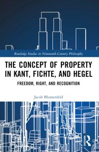 Book Cover for The Concept of Property in Kant, Fichte, and Hegel by Jacob Blumenfeld