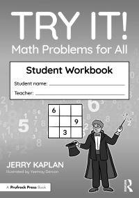 Book Cover for Try It! Math Problems for All. Student Workbook by Jerry Kaplan