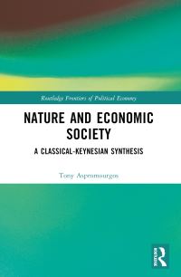 Book Cover for Nature and Economic Society by Tony Aspromourgos