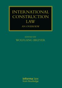 Book Cover for International Construction Law by Wolfgang Breyer