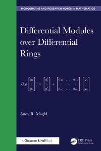 Book Cover for Differential Modules Over Differential Rings by Andy R Magid