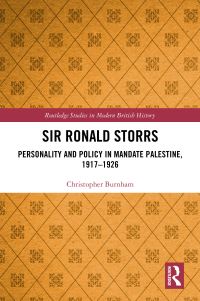 Book Cover for Sir Ronald Storrs by Christopher Burnham