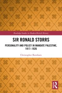 Book Cover for Sir Ronald Storrs by Christopher Burnham