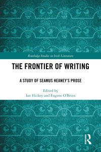 Book Cover for The Frontier of Writing by Ian Hickey, Eugene OBrien