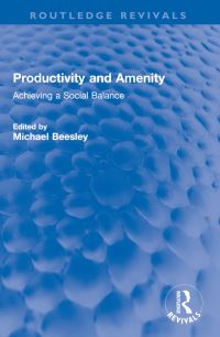 Book Cover for Productivity and Amenity by M E Beesley