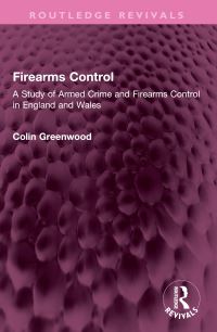 Book Cover for Firearms Control by Colin Greenwood
