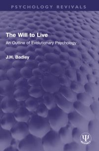 Book Cover for The Will to Live by JH Badley