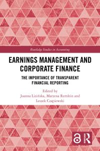 Book Cover for Earnings Management and Corporate Finance by Joanna LiziÔnska, Marzena Remlein, Leszek Czapiewski