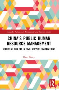 Book Cover for China's Public Human Resource Management by Daan Wang