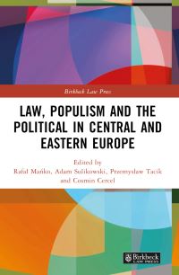 Book Cover for Law, Populism, and the Political in Central and Eastern Europe by Rafal MaÔnko, Adam Sulikowski, Przemyslaw Tacik, Cosmin Sebastian Cercel