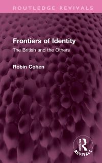 Book Cover for Frontiers of Identity by Robin Cohen