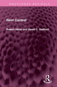 Book Cover for Rent Control by Robert Albon, D C Stafford