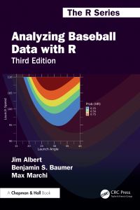 Book Cover for Analyzing Baseball Data With R by Max Marchi, Jim Albert, Benjamin Baumer