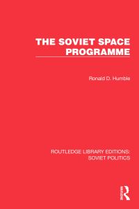 Book Cover for The Soviet Space Programme by Ronald Humble