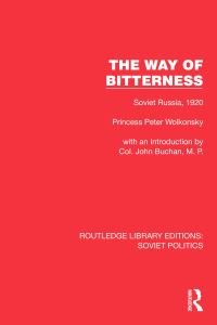 Book Cover for The Way of Bitterness by Princess Peter Wolkonsky