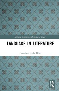 Book Cover for Language in Literature by Jonathan Locke Hart