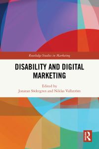 Book Cover for Disability and Digital Marketing by Jonatan Södergren, Niklas Vallström
