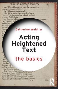 Book Cover for Acting Heightened Text by Catherine Weidner
