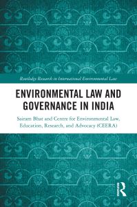 Book Cover for Environmental Law and Governance in India by Sairam Bhat