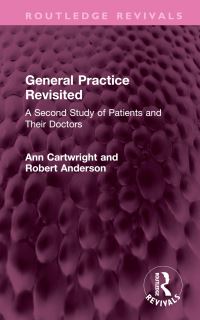 Book Cover for General Practice Revisited by Ann Cartwright, Robert Anderson