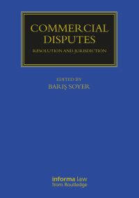 Book Cover for Commercial Disputes by Bar­s Soyer