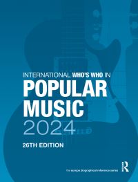 Book Cover for International Who's Who in Popular Music 2024 by Europa Publications