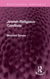 Book Cover for Jewish Religious Conflicts by Maurice Simon