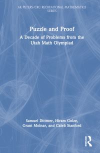 Book Cover for Puzzle and Proof by Samuel Dittmer, Hiram Golze, Grant Molnar, Caleb Stanford
